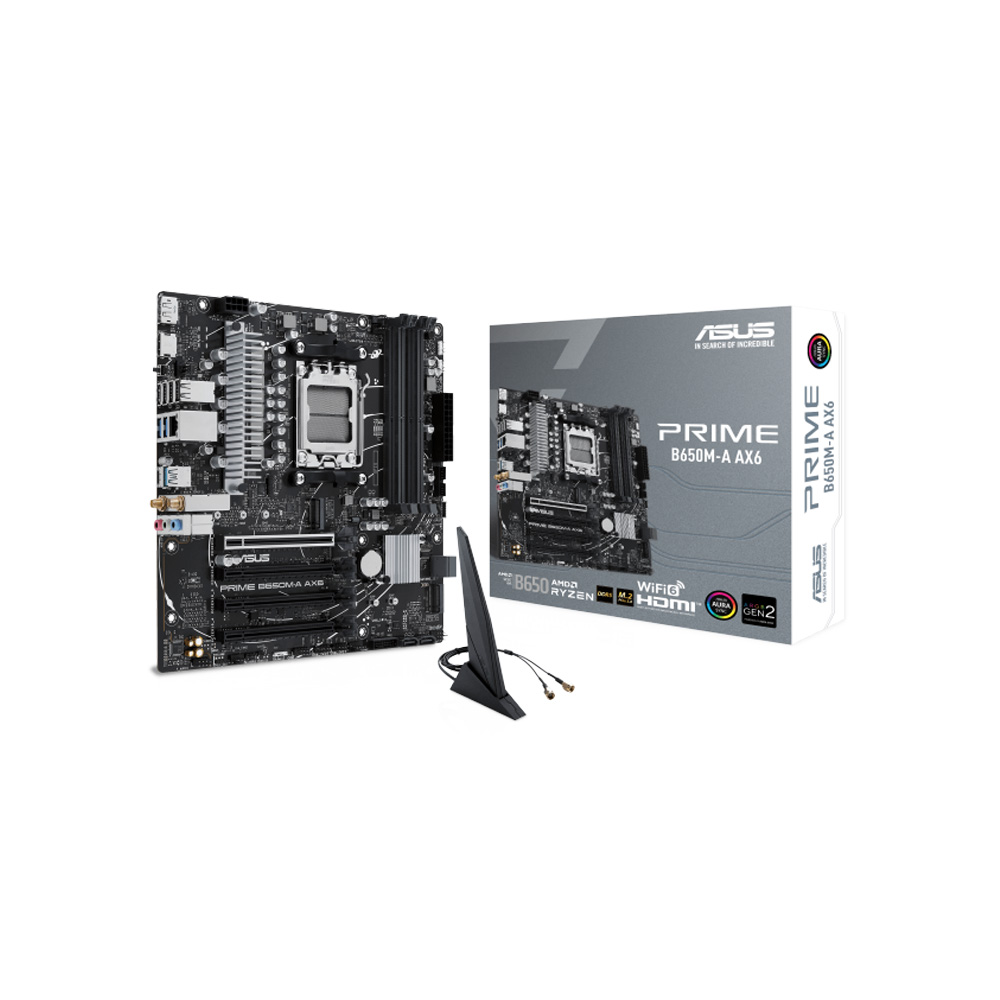 Imagen N°1 Mainboard Asus Prime B650m-a Ax6 Ii Am5 Wifi 6 