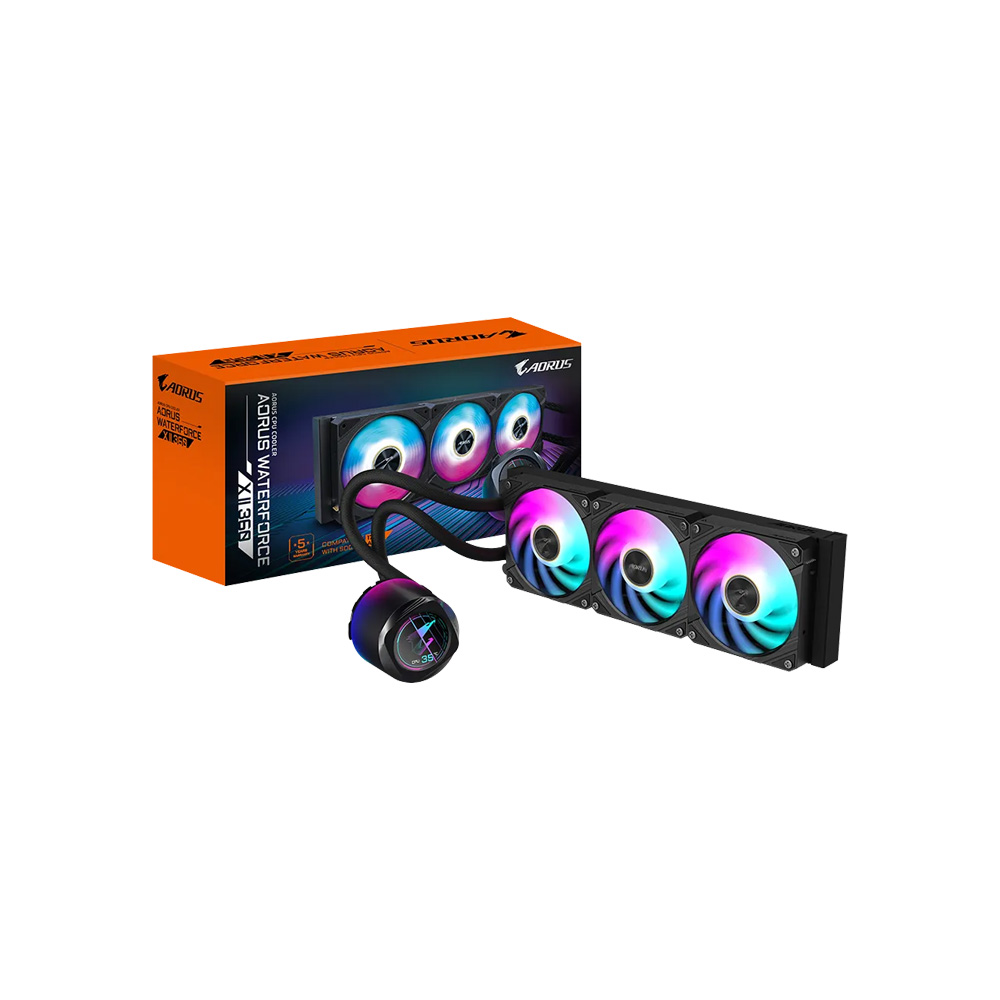 Imagen N°1 Radiador Gigabyte Aorus Waterforce Ii 360 Black 